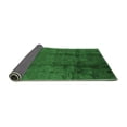 thumbnail image 2 of Ahgly Company Indoor Rectangle Oriental Emerald Green Industrial Area Rugs, 2' x 5', 2 of 4