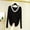 Black, variant on BUIGTTKLOP Pajamas Tops for Women Long Sleeve Shirts Casual V Neck Top Soft Undershirts Comfy Base Layer Loungewear