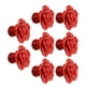 thumbnail image 1 of Eigraketly Perilla de puerta de cerámica de la flor fácil del reemplazo de la cerámica para la perilla de cerámica única de las manijas del Artesanía rojo, 1 of 6