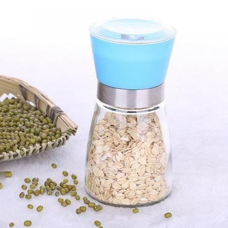 

Kitchen Tools Pepper Grinder Coffee Bean Sesame Grinder Ceramic Core Storage Grinding Glass Bottle