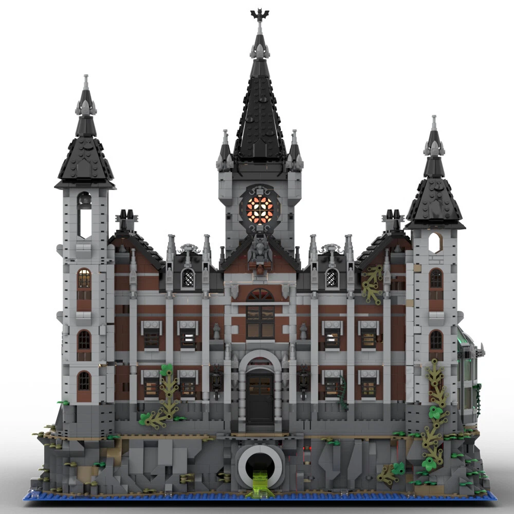 MOC-158329 Elizabeth Arkham Asylum Modular Building Blocks DIY Model Bricks Toys Kit 6778+pcs