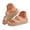 Brown, variant on Women's Comfortable Slides with Arch Support Double Buckles Non Slip Sandals Indoor Outdoor Summer Beach Pool Shower Slippers Red,7.5