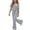 Gray, variant on ATOGUTA Girls Set Short Sleeve Graphic Tops and Long Pants Teens Clothing Set Size 5T-15, Green