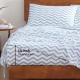 thumbnail image 4 of Juego de sábanas y fundas de almohada LANE LINEN 100% algodón orgánico completo, 4 of 8