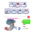 thumbnail image 4 of Fyydes Rhinestone Painting DIY Production Fine Workmanship Rooster Pattern Rhinestone Art Painting,Rhinestone Art Painting,Rhinestone Painting, 4 of 8