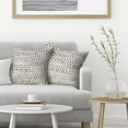 thumbnail image 3 of Polka Dot Pillow Covers 20x20 Inch Set of 2 Black Cream Outdoor Decor Throw Pillows for Couch Modern Boho Design Watercolor Decorative Cushion Cases for Home Sofa Bed Decorations, 3 of 5