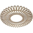 thumbnail image 2 of Ekena Millwork 22"OD x 8 1/8"ID x 1/4"T Cornelius Wood Fretwork Pierced Ceiling Medallion, Red Oak, 2 of 3