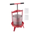 thumbnail image 4 of KFFKFF 3.69 Gal/14L Fruit Wine Press Stainless Steel Basket Wine Making Press Cider Apple Grape Crusher Juice Maker Tool, 4 of 10
