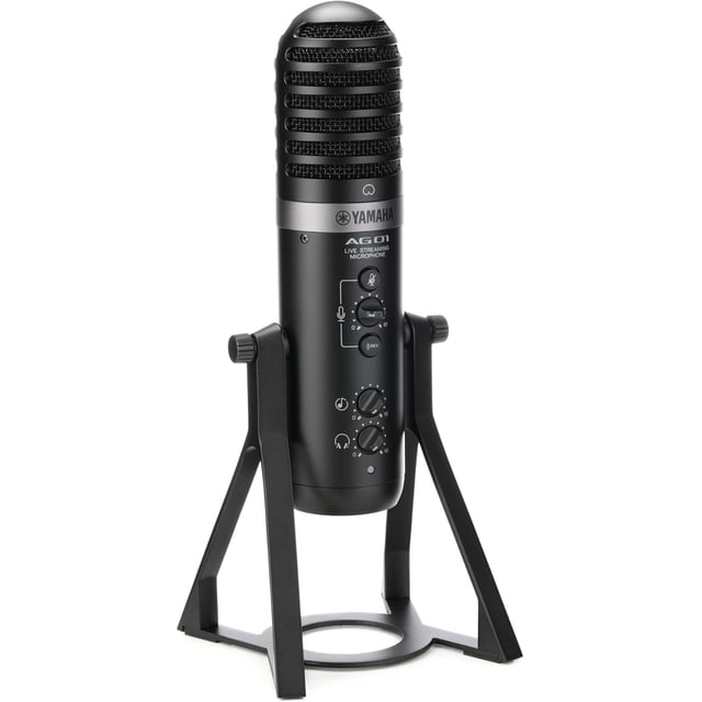 Mezclador de Micrófono USB Yamaha AG01 para Transmisión en Vivo