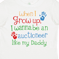 thumbnail image 4 of Inktastic Auctioneer Like Daddy Boys or Girls Toddler T-Shirt, 4 of 5