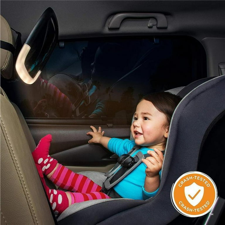 Brica night light baby reticent in sight mirror
