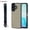 matte black, variant on Shock Proof Back Case Mobile Cover for Xiaomi Redmi Note 13R | Back Cover Case (Tough Armor | Hybrid PC + TPU | Black Camo)