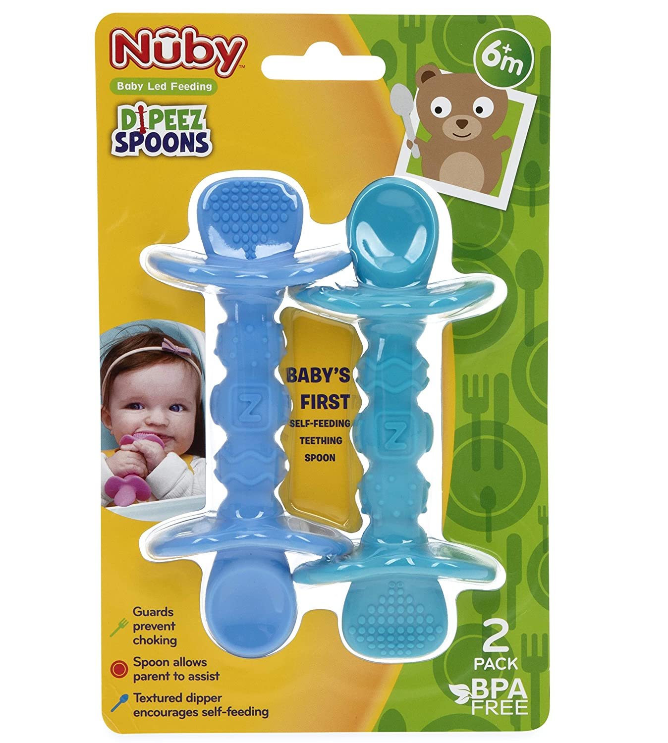 Baby Spoons Dual Edge (2 Pack) – Chic Buddy