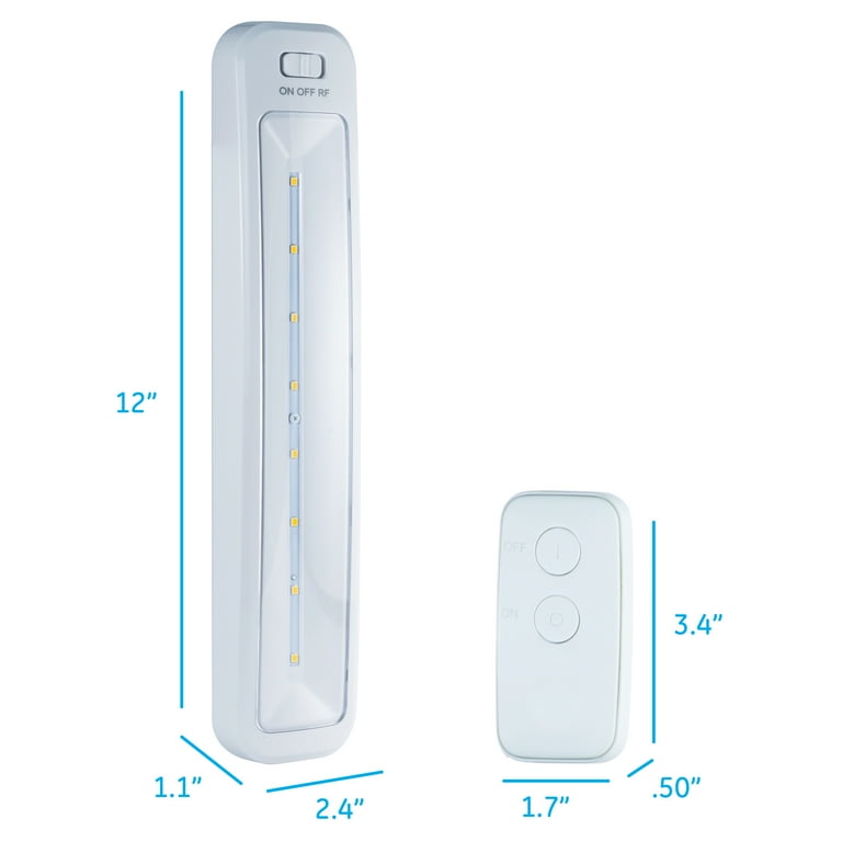 LED Light Bar, 12 inches, Operated, Remote Controlled, 17448 - Walmart.com