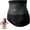 Black, variant on Women's Seamless Shapewear Shorts - High Waist Tummy Control Base Layer for Under Dresses