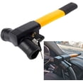 thumbnail image 1 of Car Anti-theft Rod Steering Wheel Lock Universal Car Security Anti-theft Steering Wheel Bar Retractable T-Lock, 1 of 5