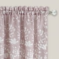 thumbnail image 5 of Simple Elegance by Ben&Jonah Floral Bliss Rod Pocket Window Curtain Panel - 52"W x 84"L - Blush, 5 of 5