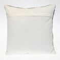 thumbnail image 6 of Parkland Collection Transitional Striped Brown Square 18" x 18" Pillow, 6 of 6