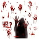 thumbnail image 2 of Halloween Horror Handprint Glass Window Window Electrostatic Sticker Decorative Wall Sticker, 2 of 8