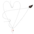 thumbnail image 3 of 1 juego de collar para pareja con rompecabezas de corazón y colgante a juego con cadena, collar de la amistad para amigos y parejas, 3 of 7