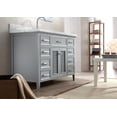 thumbnail image 2 of Ariel D049s Kensington 49" Free Standing Vanity Set - White, 2 of 7