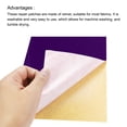 thumbnail image 4 of Unique Bargains Patchs en Velours Autocollants Patchs de Réparation Violet 58'x16 Pieds, 4 of 5