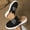 Black, variant on ATENAR Women Sandals Beach Fashion Sandals for Women Solid Color Womens Shoes Black 7