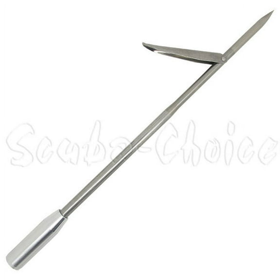 Scuba Choice Stainless Steel 12 in Single Barb Head Fishing Spear