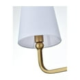 thumbnail image 4 of Living District Senna 35.5 inch Wall Sconce in Satin Gold, 4 of 7