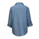 thumbnail image 3 of Conjuntos de Camisas Para Mujer, Moda Informal de Color Sólido, Moda Erógena, Informal, Con Botones, Camisas de Vestir Vaqueras Sólidas, Traje Odeerbi ODB129024, 3 of 7