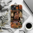 thumbnail image 5 of Vintage Halloween Collage iPhone Case – Retro Ghosts, Pumpkins, and Spooky Art – Protective Cover for iPhone 16 15 14 13 12 11 Pro Max Plus Mini, 5 of 6