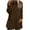 #084-Brown, variant on Womens Winter Soft Sherpa Fleece Fuzzy Pullover Crewneck Solid Color Sweatshirt with Pocket