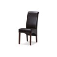 thumbnail image 4 of Avalon Transitional 7 Pc Dining Set with 6 Upholstered Dining Chairs in Light Beige Linen Look Fabric and 66 inch Wide Table, 4 of 12