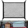 thumbnail image 1 of Elastic car trunk single and double layer luggage fixed storage net 80*60cm, 1 of 5