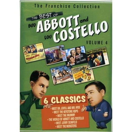The Best Of Abbott And Costello, Vol. 4 (Full Frame)
