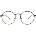 thumbnail image 2 of Round Sunglasses - (71) Bronze Frame / Clear Lens, 2 of 3