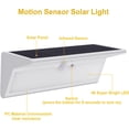thumbnail image 4 of Outdoor Solar Lamp 46 LED 800 lm 3000 mAh Motion Sensor Outdoor Solar Lighting, 4 Modes Outdoor Solar Waterproof Security Lamp (White Light), 4 of 5