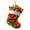 C, variant on Christmas Socks Santa Claus Red Hanging Ornament Acrylic Decorative Keychain Pendant Xmas Stockings Wall Decoration
