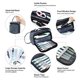 thumbnail image 3 of Estuche Grande para Lápices y Almacenamiento | Organizador Multifuncional para Bolígrafos | Lino de Colores | Doble Cremallera | Capacidad para Más de 50 Bolígrafo, Lápices y Accesorios | 7.9 x 3.54, 3 of 3