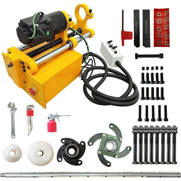 INTSUPERMAI Portable Line Boring Machine 110V Hole Drilling Connecting Rod Boring Machine with 4.9ft Boring Bar