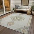 thumbnail image 6 of Addison Rugs Chantille Indoor/Outdoor Traditional Vintage Ivory Washable Rectangle Rug, 8' x 10', 6 of 6