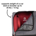thumbnail image 4 of Diono Radian Car Seat Travel Backpack with Padded Shoulder Straps, Gray, 4 of 6