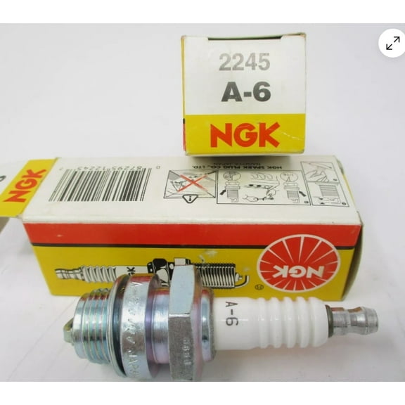 NGK 2245 A-6 spark plug new (Single Unit)