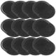 thumbnail image 4 of BRIGHTFUFU 12pcs Masaje de dedos Peine Cepillos de cabello portátiles Cepillos de champú Bolsillo Peine de cuero cabelludo Cepillo masajeador (Negro), 4 of 7