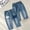 Blue, variant on Luogg Boys Stretch Denim Pants For Kids Comfortable Casual Loose Fit Jeans With Elastic Waist For Outdoor School Daily Wear Boys Joggers 3-4 Years