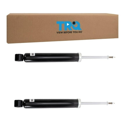 TRQ 2pc Rear Shock Absorber Assembly Pair LH RH Sides for Cadillac SRX SBA71209