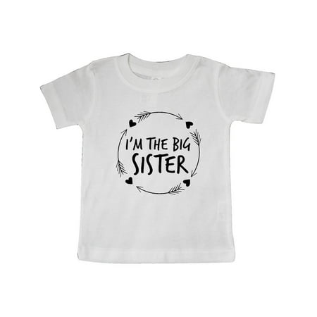 

Inktastic I m The Sister Gift Baby Girl T-Shirt