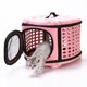 thumbnail image 3 of Transportistas de mascotas para perros , transportistas de mascotas para perros , transportista de mascotas, transportista de mascota, - Rosa Rosado Yinane Transportista portátil de viaje, 3 of 8