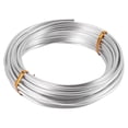 thumbnail image 1 of 3mm Aluminium Wire 10M Craft Silver Wire for Jewellery Making Clay Modelling Bonsai and Model, 1 of 8