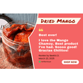 thumbnail image 6 of Chilitos Chamoy Dried Mango, Infused with Tamarindo Chamoy and Chili Coated Mango Seco Enchilado, 6 oz Bag, 6 of 7